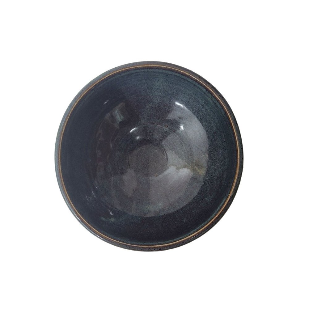 Blue Glazed Studio Pottery Bowl - Picture 4 of 6